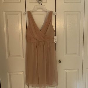 Champagne Colored Party Dress (NWT)